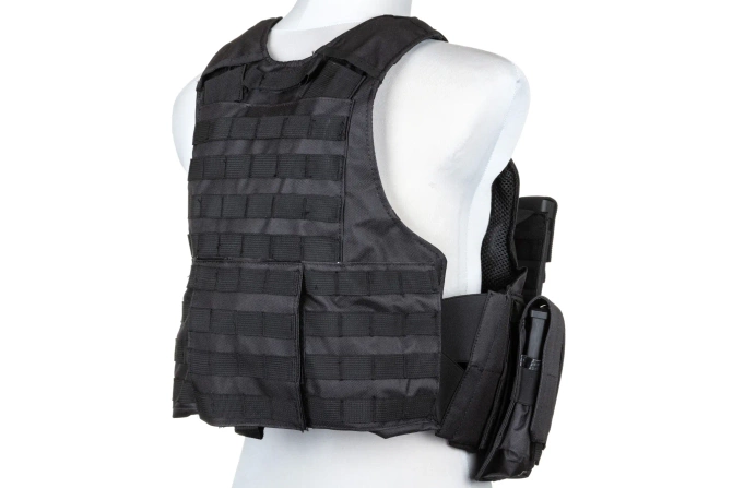 Cybergun Swiss Arms CIRAS Tactical Vest Black