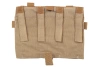 Panel Ładownica Ape Force Gear na 3 magazynki M4/M16 Coyote Brown