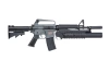 E&C EC-704 Kestrel™ ETU ASG carbine with grenade launcher Grey