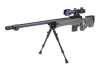 4402D  sniper rifle replica (with scope and bipod) - olive