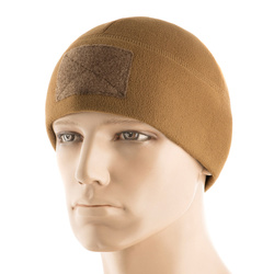 M-Tac Fleece Tactical Watch Cap Beanie With Patch Panel (270g/m2) - TAN