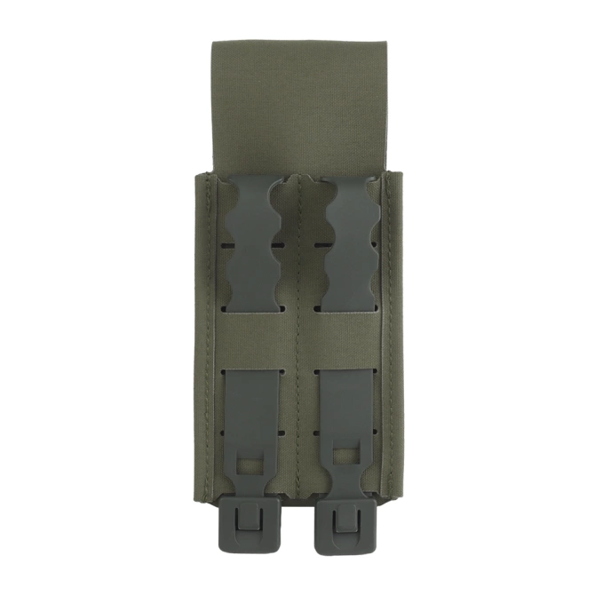 Podwójna ładownica Wosport na magazynki Flip Pouch Ranger Green
