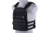 Kamizelka typu plate carrier z odpinanym panelem - czarna