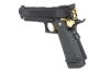 E&amp;C EC-2104 airsoft pistol Black and gold