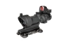 ACOG Style 4x32 Scope Replica with Mini Red Dot Sight - Black