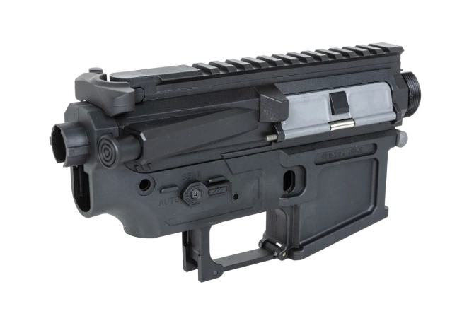 Specna Arms SAAS body for AR15 Core/Flex replicas with internal parts Black