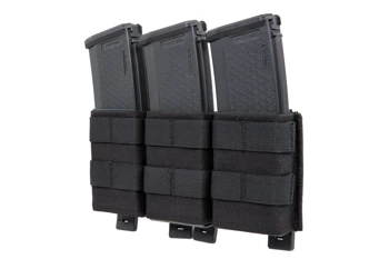 Wosport triple rifle magazine pouch Black