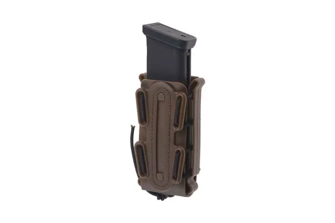 Softshell 9mm magazine pouch - dark earth