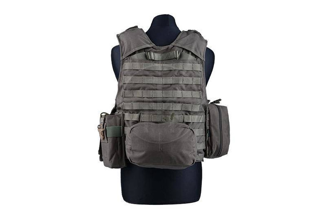 Kamizelka typu CIRAS Maritime z kompletem ładownic M - ranger green