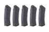 Set of 5 Hi-Cap 550-BB magazines Arcturus EMM AK12 Wheel Black
