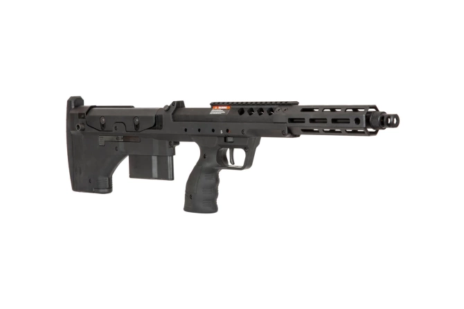 Replika karabinu snajperskiego Desert Tech SRS-A2 Covert 16” (leworęczna) - czarna