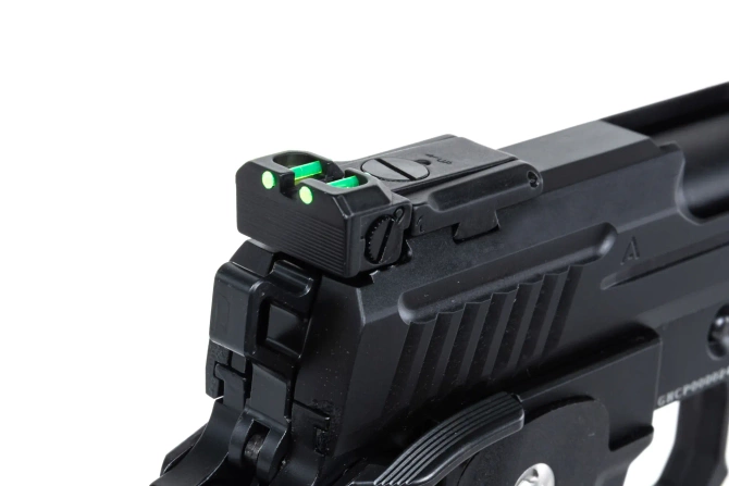 Arcturus Vanguard 5" Hi-Capa GBB airsoft pistol Black