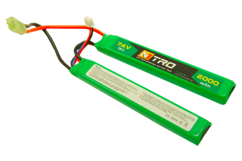 Akumulator LiPo 7,4V 2000mAh 15C (SF) - NITRO + alarm gratis