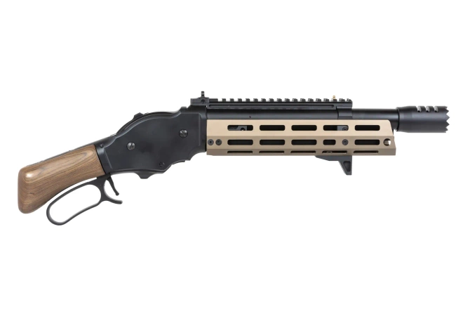 airsoft Lever Action Golden Eagle AT8701 Flat Dark Earth shotgun