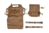 Tactical first aid kit with Molle panel Wosport Coyote Brown