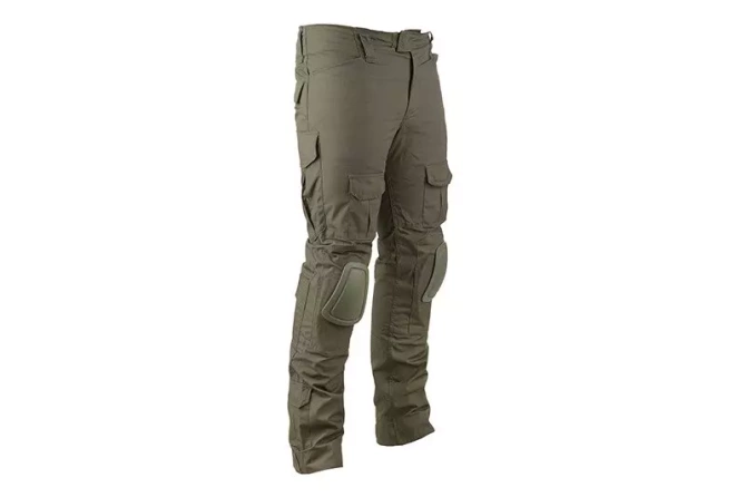 Spodnie Combat Uniform z nakolannikami - olive