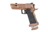 Pistolet ASG SRC Sahara Viper DUAL POWER z walizką transportową i magazynkiem CO2 Flat Dark Earth