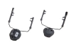 TacSky headset adapter type Comtac for MTEK rails Black