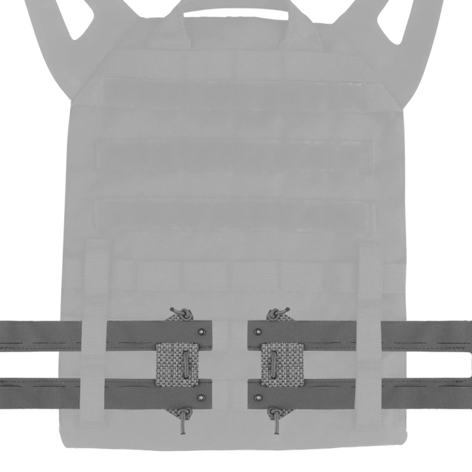 Uniwersalne Cummerbundy Wosport Lightweight Gridle QD Wolf Grey