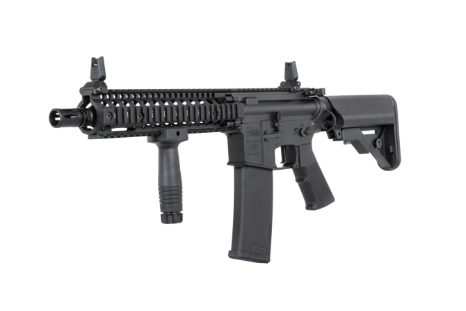 Karabinek ASG Daniel Defense® MK18 SA-P19 Prime™ Aster II ETU z silnikiem bezszczotkowym - Specna Arms