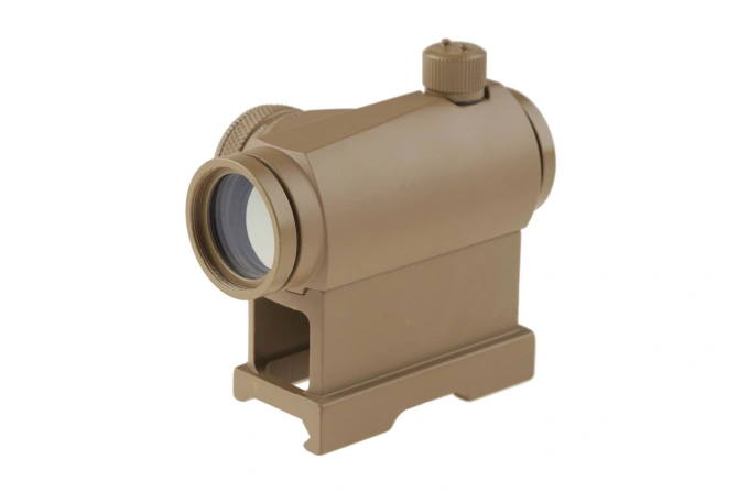 Replika celownika kolimatorowego Compact III (montaż wysoki + niski) - tan