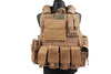 Kamizelka typu CIRAS Maritime z kompletem ładownic - coyote brown