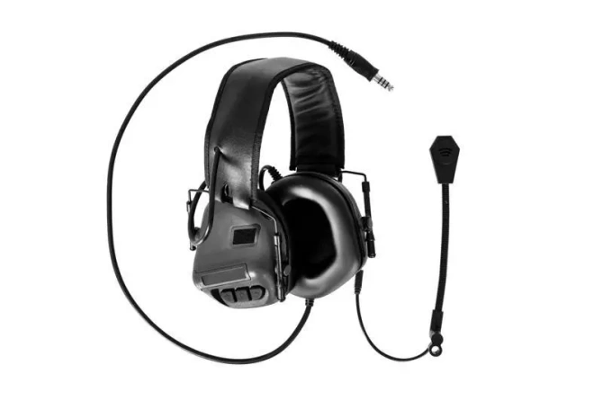 Tactical headset ERM - Black