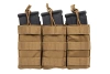 Triple open type loader for M4/M16 magazines Specna Arms Tan