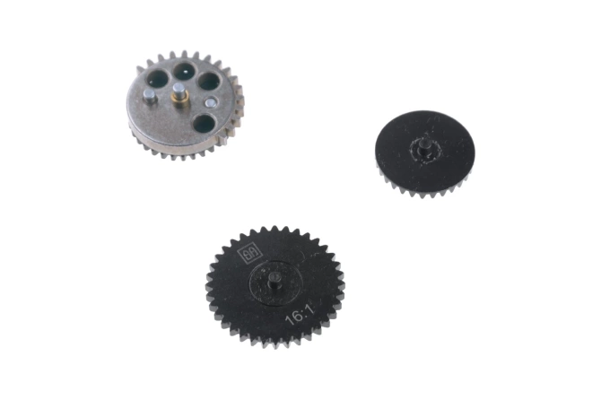 Steel 16:1 CNC gear set