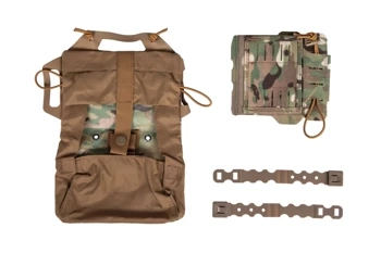 Tactical first aid kit with Molle panel Wosport Multicam