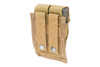 Podwójna ładownica na magazynki typu 9mm MOLLE - Coyote Brown - FLYYE INDUSTRIES