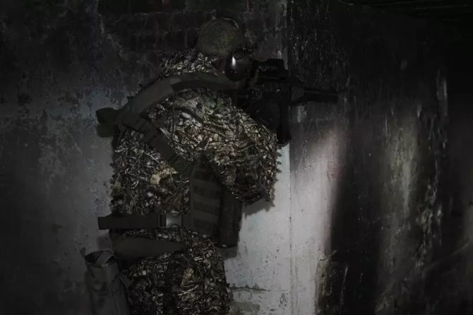 Komplet maskujący Ghillie Suit - BCP