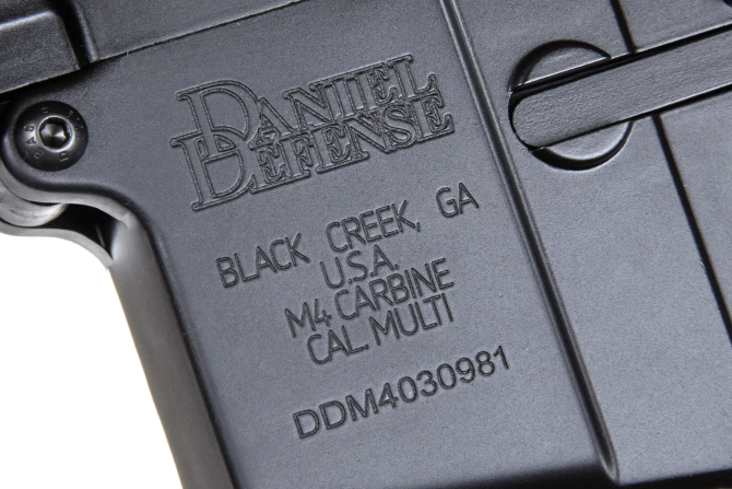 Specna Arms Daniel Defense® M4A1 SA-E26 EDGE™ HAL ETU™ airsoft Carbine Black