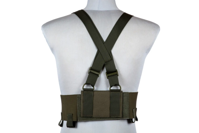 Kamizelka Low-Vis typu Chest Rig - Oliwkowy