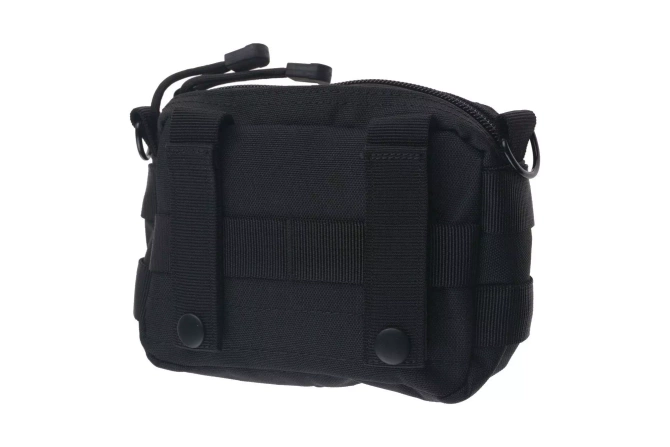 Universal horizontal cargo pouch - black