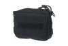 Universal horizontal cargo pouch - black