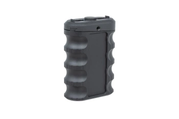 JJ Airsoft JA-1393 angled front grip for M-LOK/Keymod rail (aluminium) Black