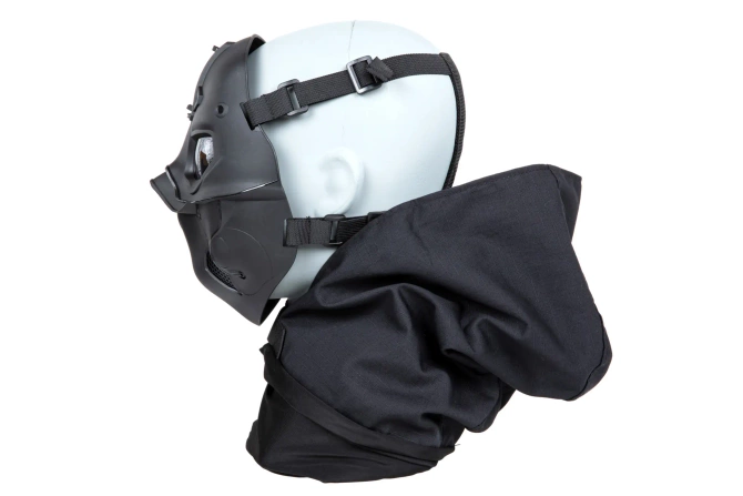Maska Wosport Tactical Mask Set Czarny