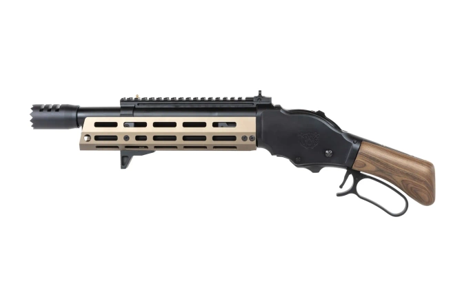 airsoft Lever Action Golden Eagle AT8701 Flat Dark Earth shotgun