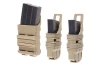 Set of Open III (2 XS + 1 M) Pistol + 5.56 Magazine Pouches - Tan
