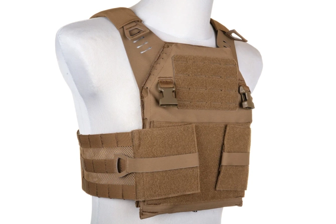 Kamizelka taktyczna Wosport VE-97 Plate Carrier Coyote Brown