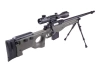 4402D  sniper rifle replica (with scope and bipod) - olive