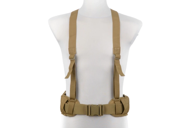 X-Type Suspenders - Tan