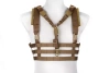 Tactical Low Profile Chest Rig type vest - Coyote Brown