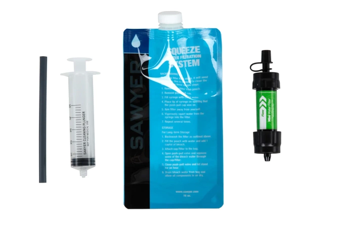 Filtr do wody Sawyer Mini Water Filtration System Zielony