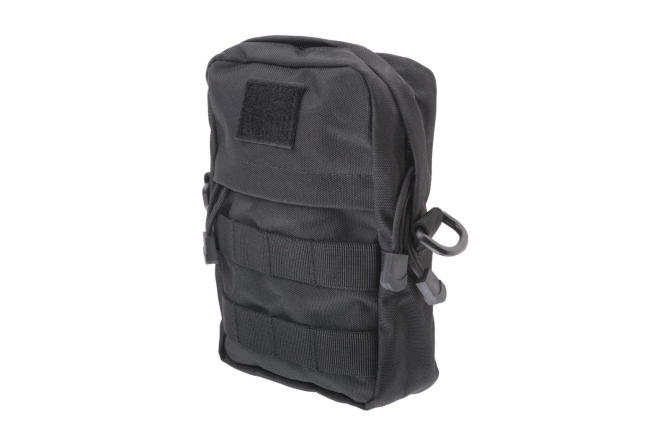 Cargo Pouch with Pocket - Black
