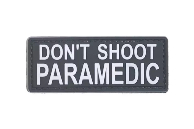 DON’T SHOOT PARAMEDIC - 3D Patch