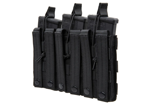 Triple open type loader for M4/M16 magazines Specna Arms Black