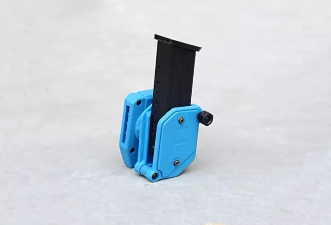 Multi-Angle Speed Pistol Magazine Pouch - blue