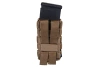 M-Tac Double open magazine loader for AK/AR Laser Cut Coyote Brown